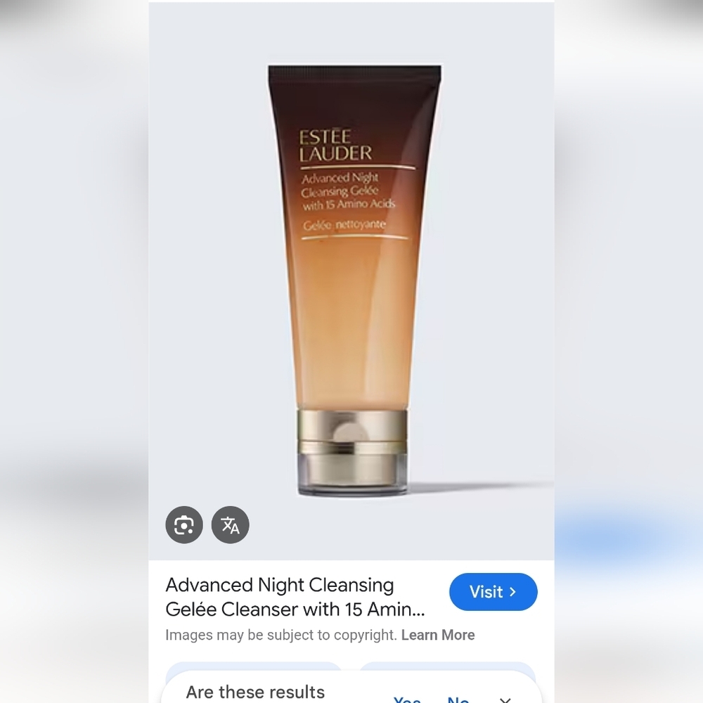 Estee Lauder Advanced Night Cleansing Gelée - Brown and Gold - Picture 1 of 5